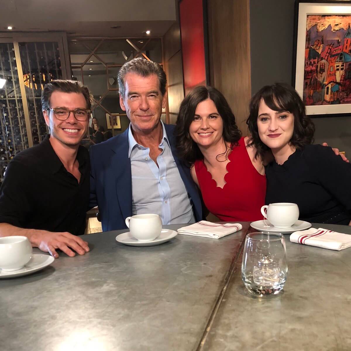 All Grown Up: Pierce Brosnan Reunites With The Mrs. Doubtfire Cast 25 Years Later